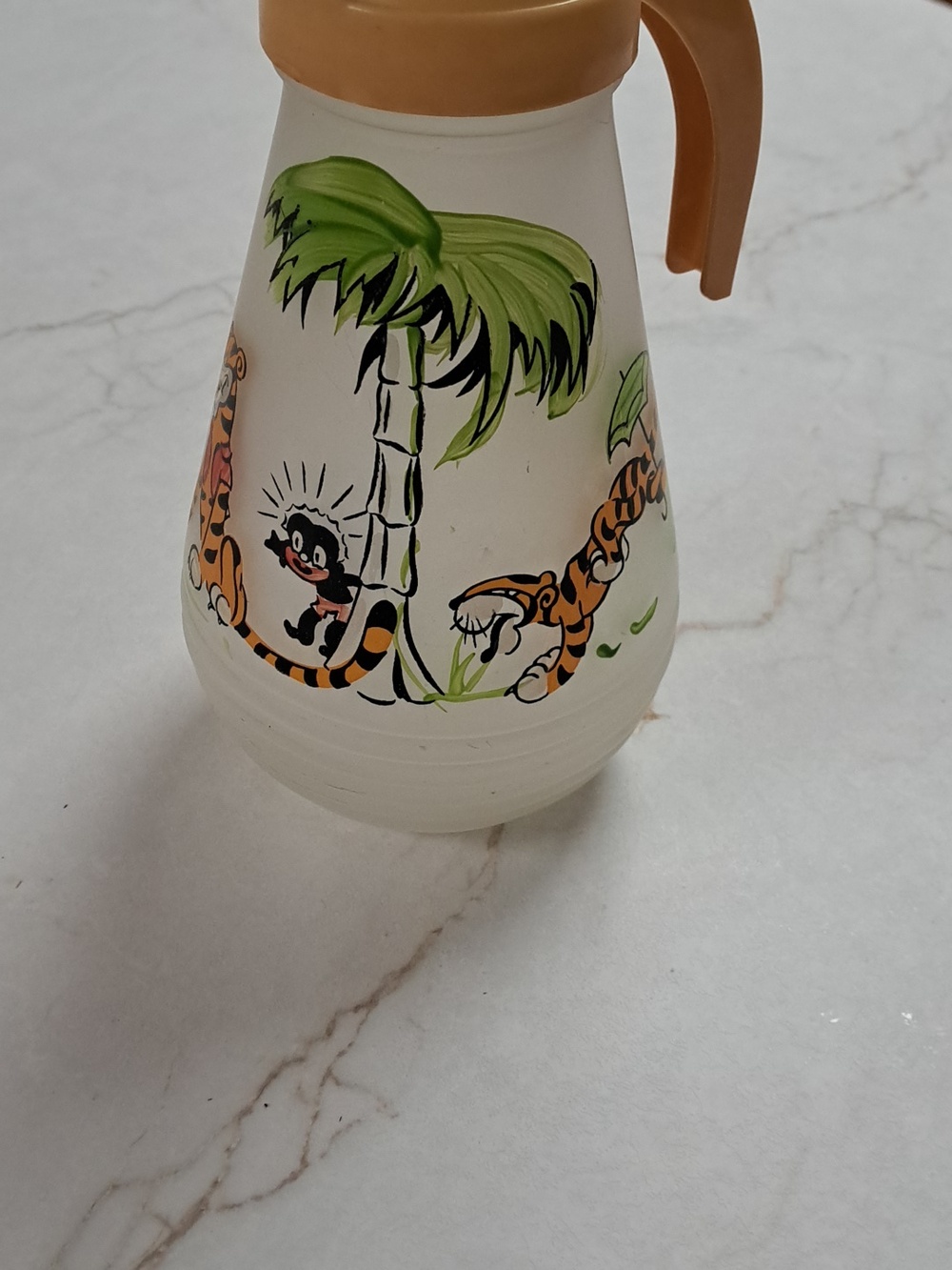 Hazel Atlas Little Sambo Pitcher with Lid